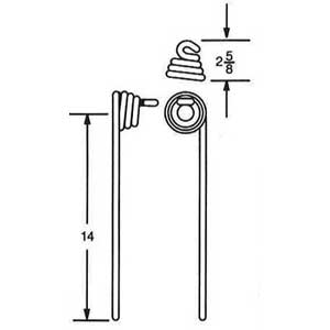 T30-0012 - Harrow Tine - Kovar